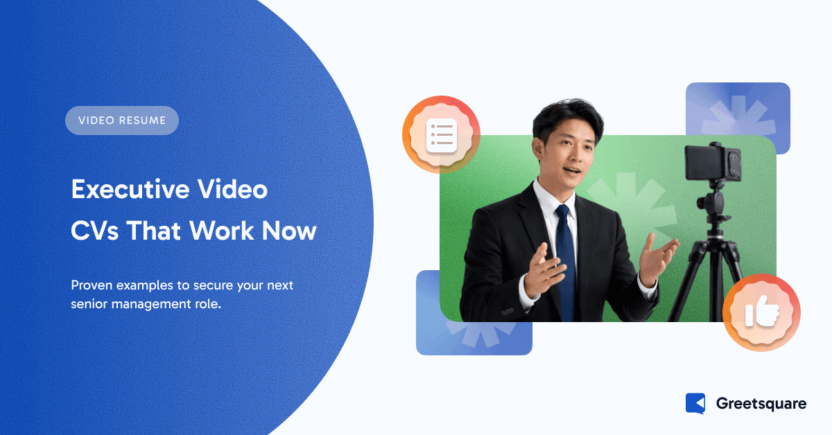 Video CV Examples That Get Executives Hired in 2026