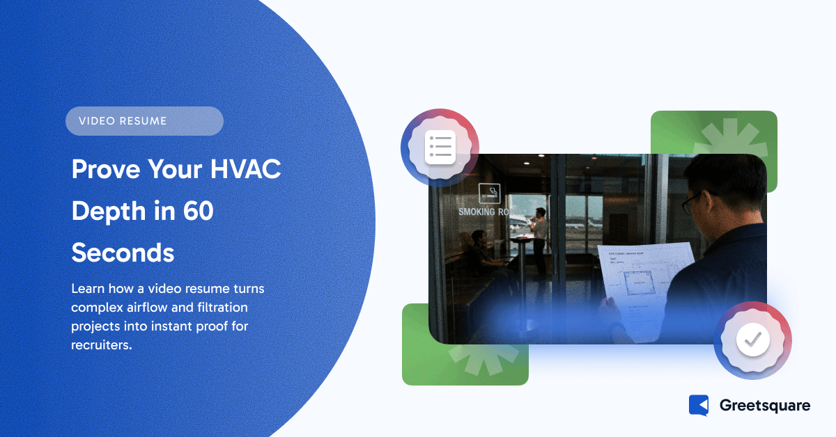 HVAC Video Resume: Designing Airport Smoking Rooms