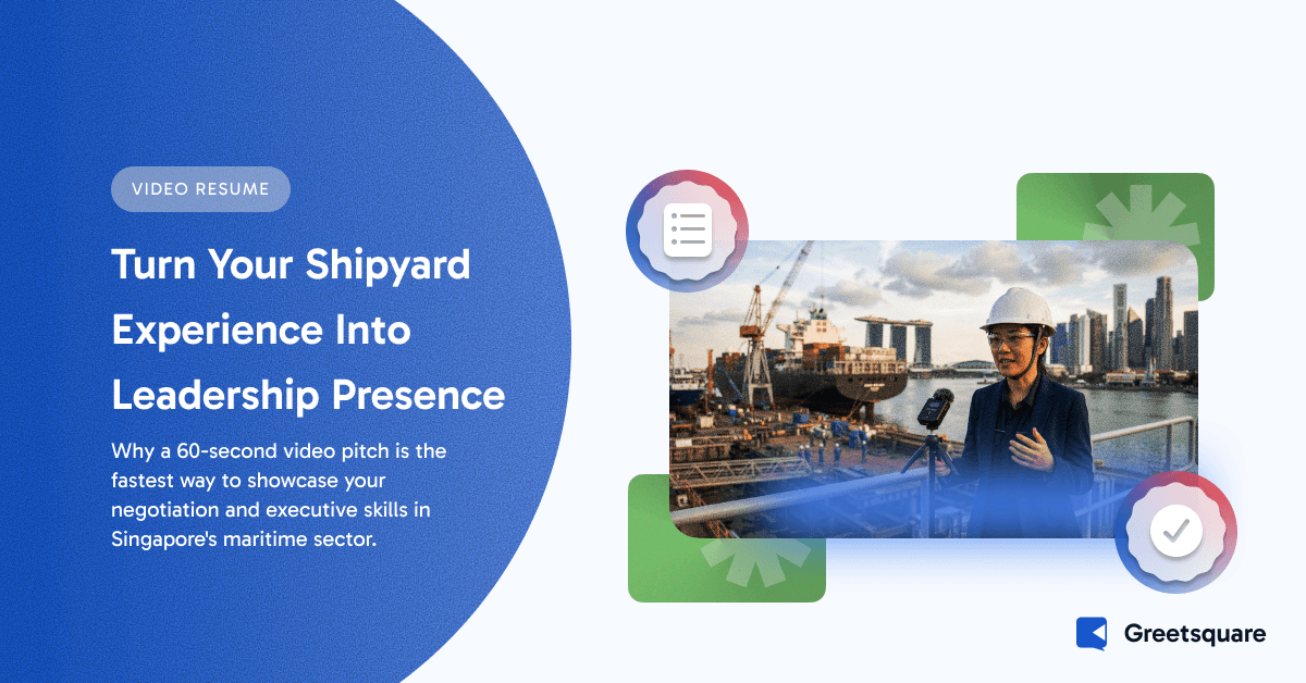 Shipyard Project Manager: Showcase Leadership on Video