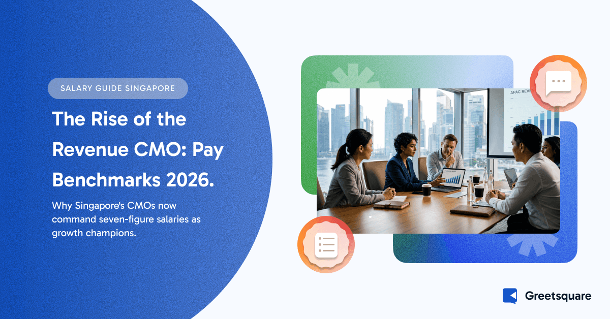 CMO Salary Singapore 2026: Compensation Benchmarks for Chief Marketing Officers
