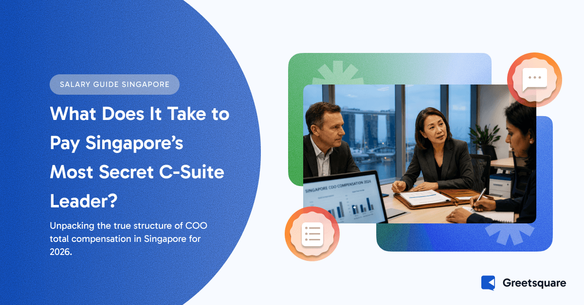 COO Salary Singapore 2026: Compensation Guide for Chief Operating Officers